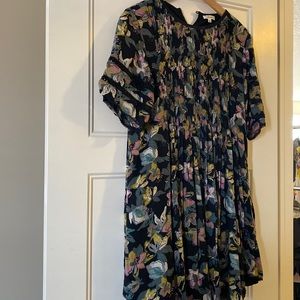 Wilfred floral mini dress